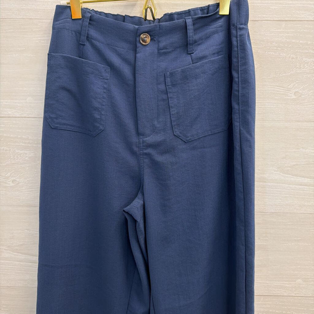 Halara Navy Wide Leg Pants Small