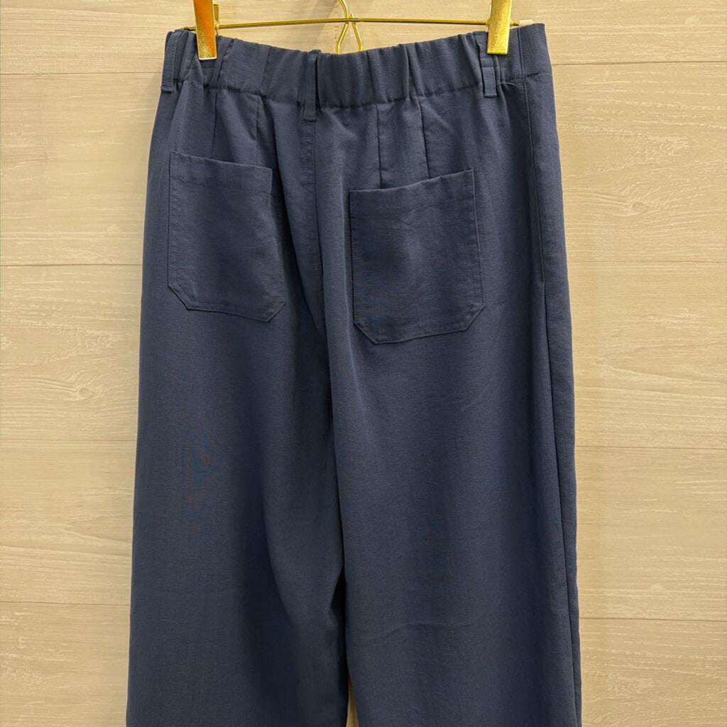 Halara Navy Wide Leg Pants Small