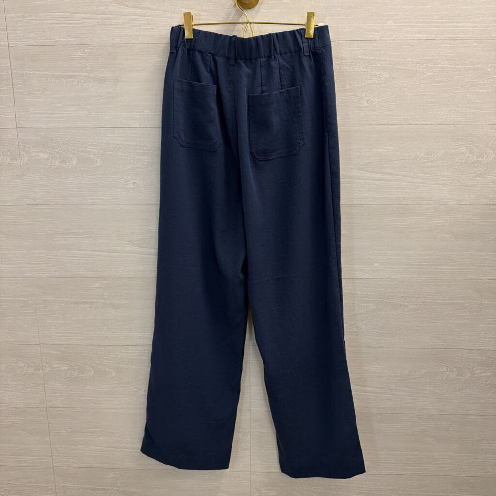 Halara Navy Wide Leg Pants Small