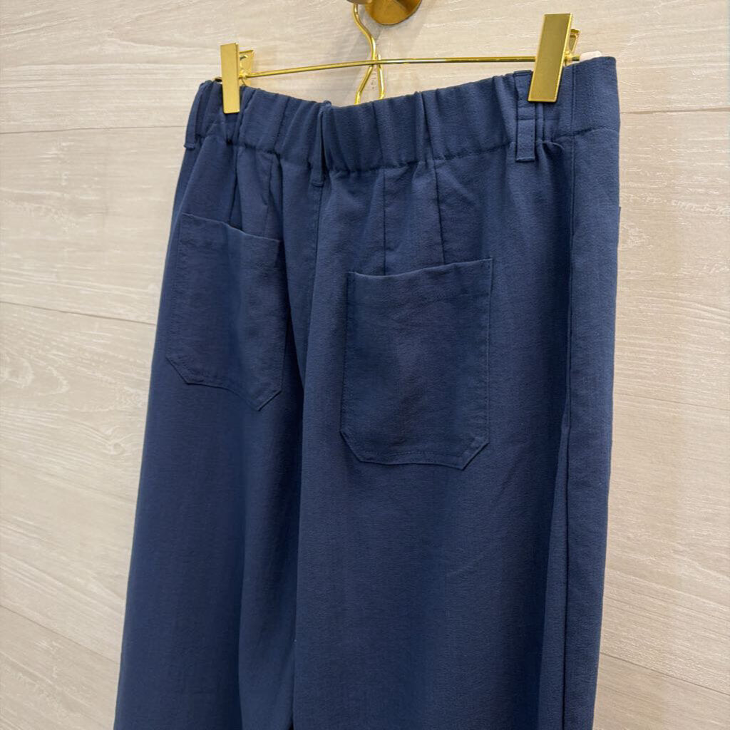 Halara Navy Wide Leg Pants Small