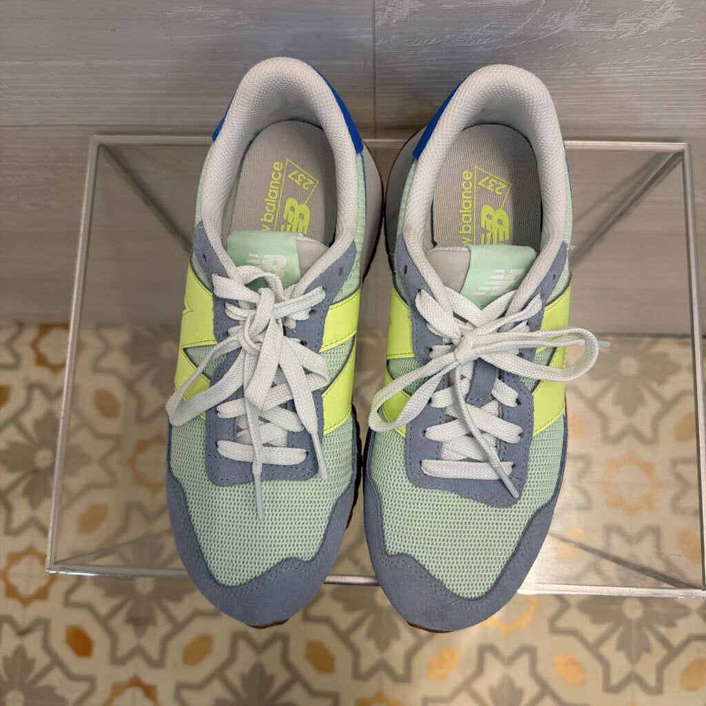 New Balance Green/ Blue 237 Sneakers 7.5