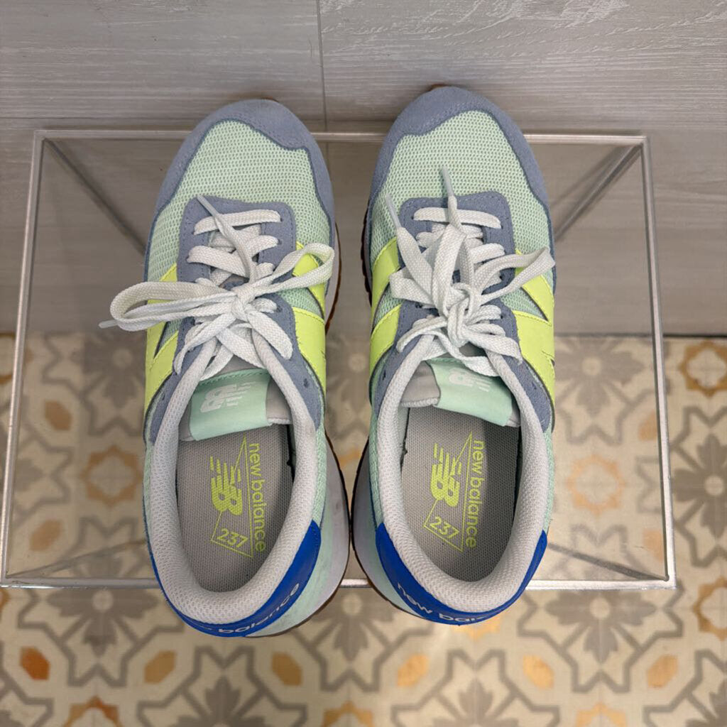 New Balance Green/ Blue 237 Sneakers 7.5