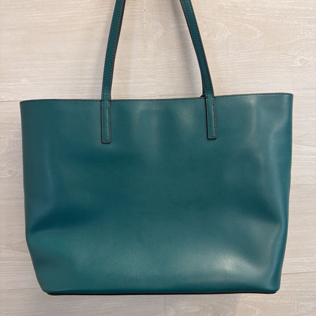 Kate Spade Green Large Shoulder Tote