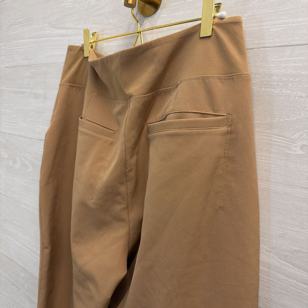 Athelta Khaki Pull On Pants 10