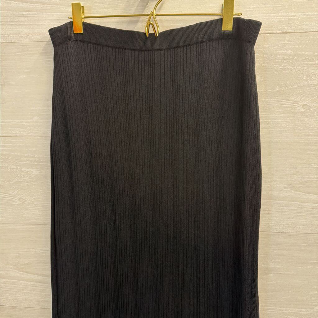 Rachel Zoe Black Two Piece Skirt/Tank Set Large
