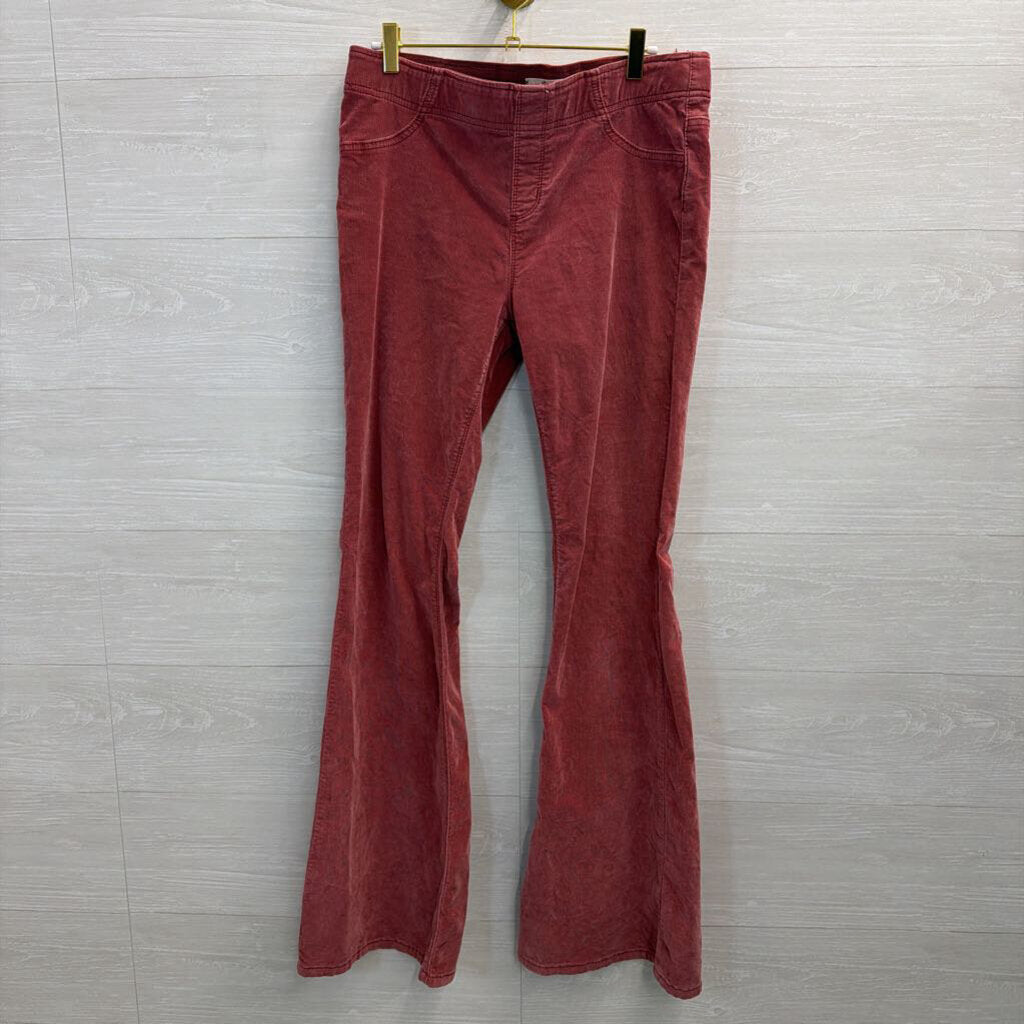 We the Free Pink Corduroy Flare Pants 31
