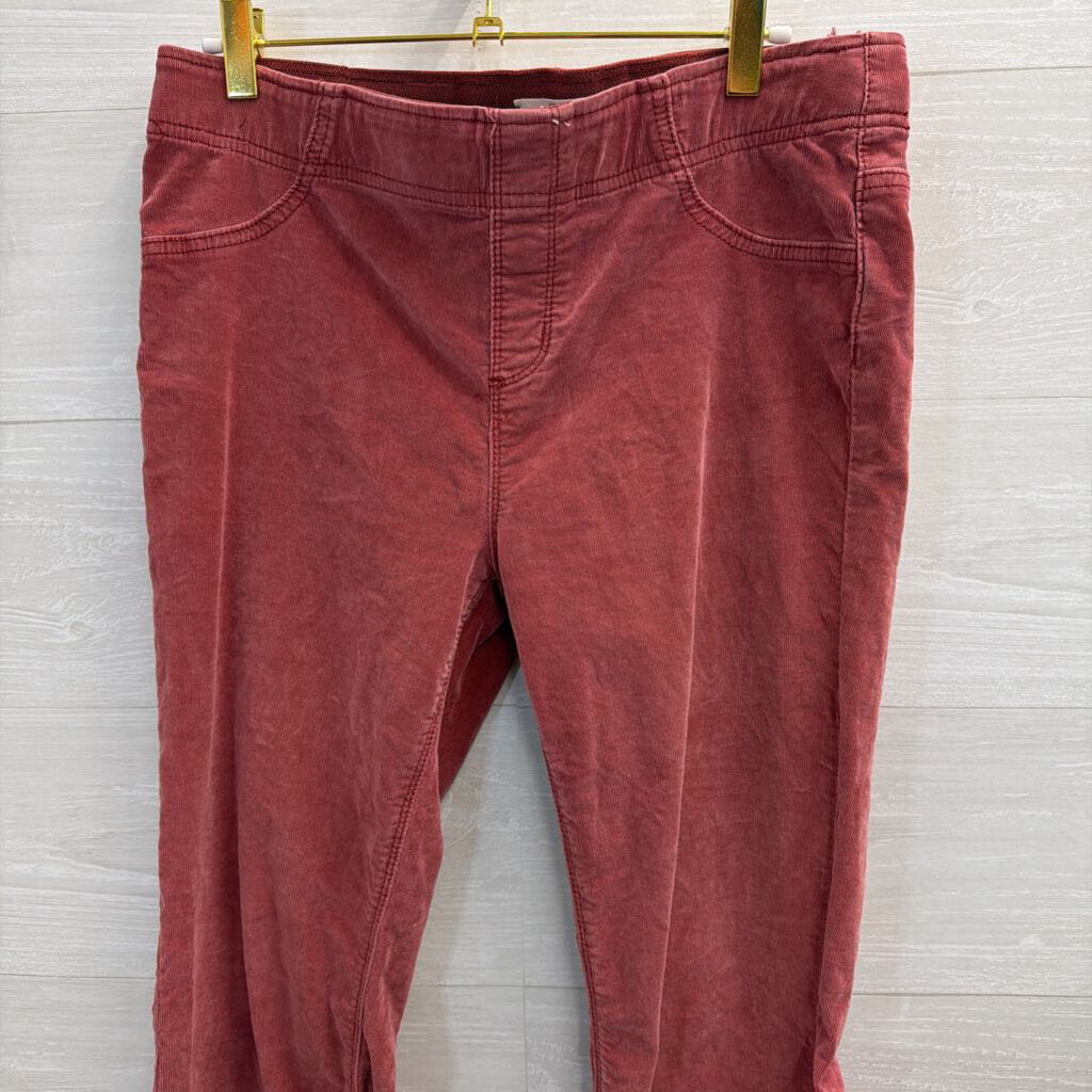 We the Free Pink Corduroy Flare Pants 31