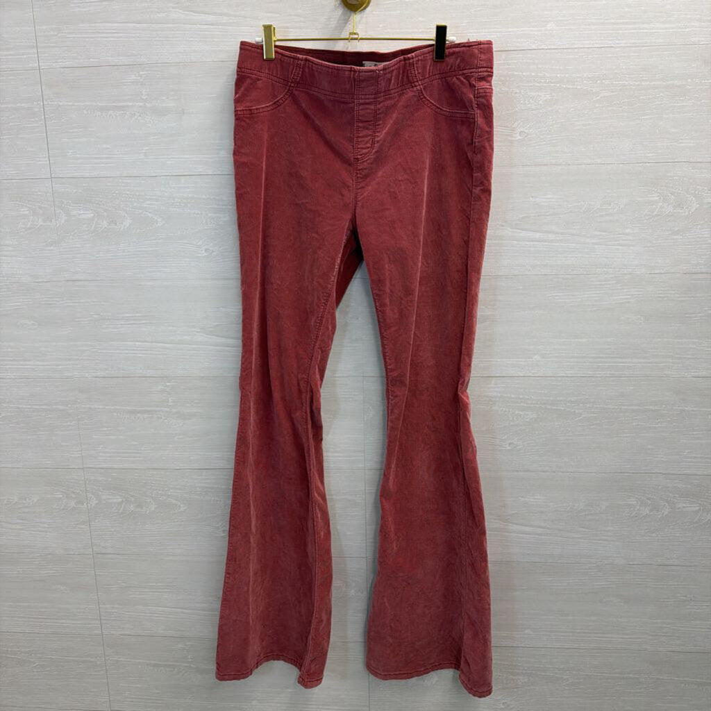 We the Free Pink Corduroy Flare Pants 31