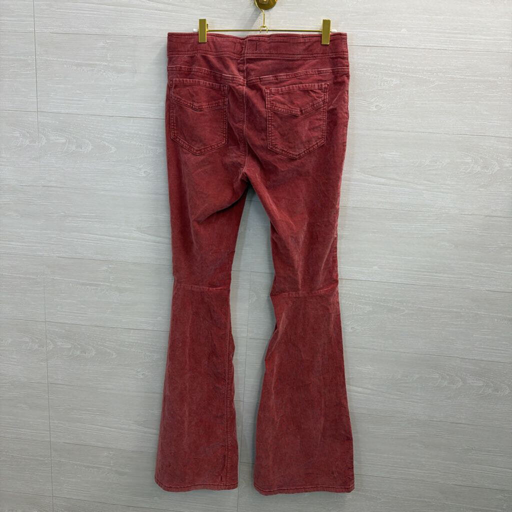 We the Free Pink Corduroy Flare Pants 31
