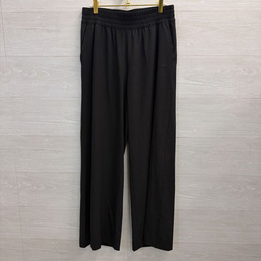 DKNY Black Wide Leg Pull On Pants Medium