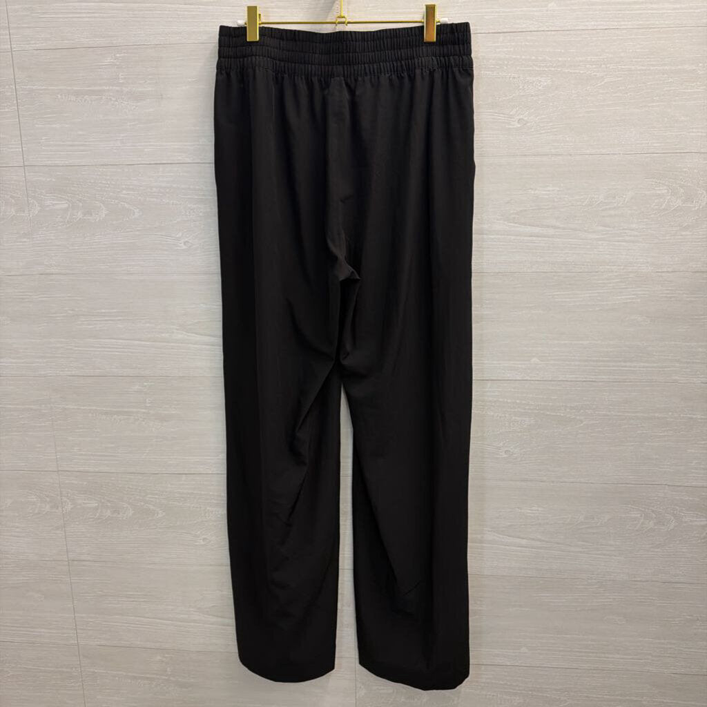 DKNY Black Wide Leg Pull On Pants Medium