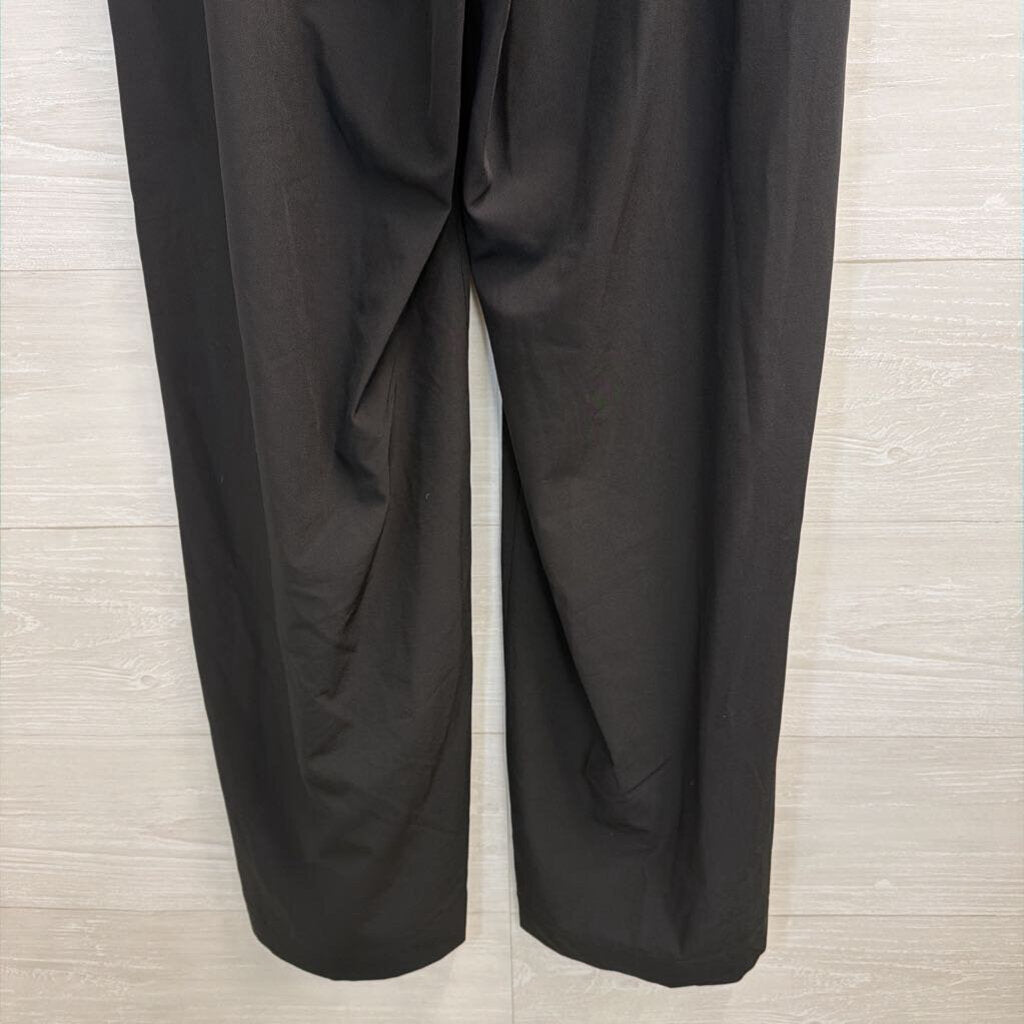 DKNY Black Wide Leg Pull On Pants Medium