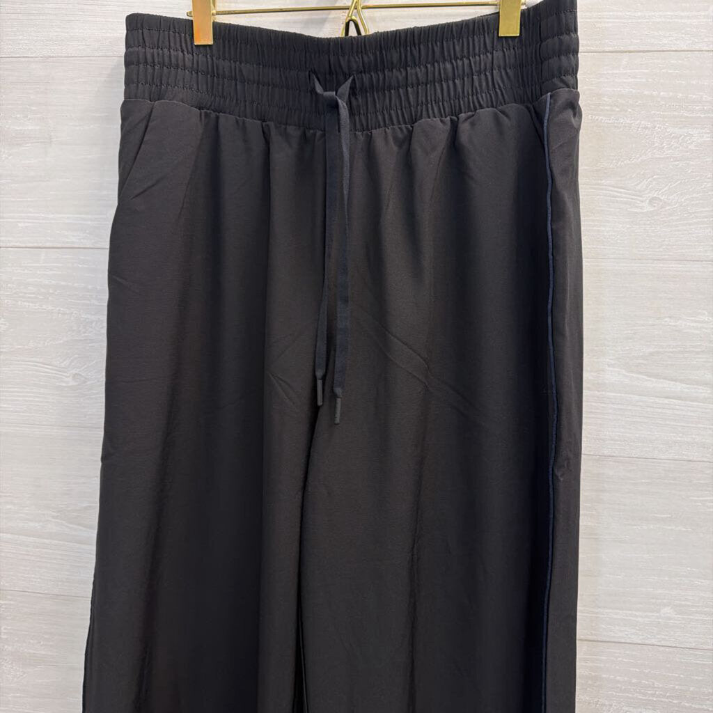 Spanx Black Wide Leg Pull On Pants Large