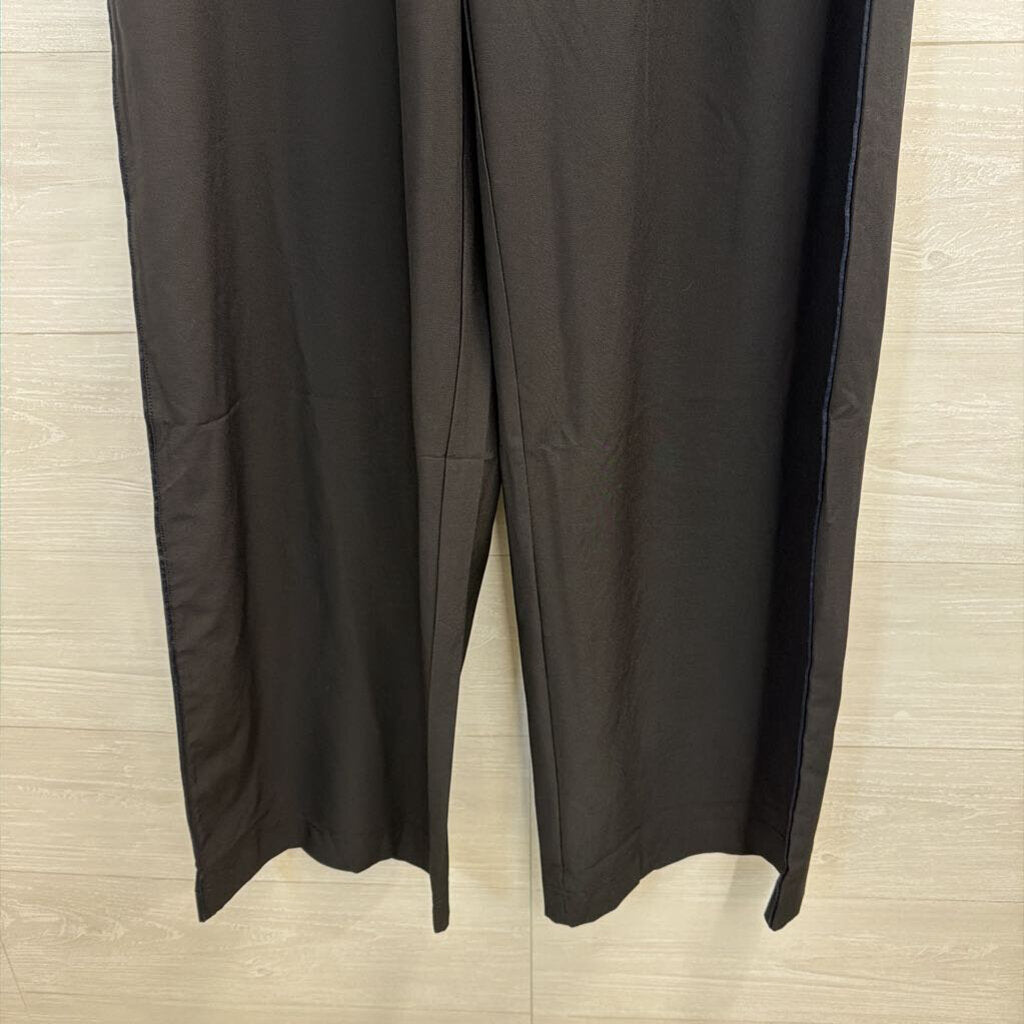 Spanx Black Wide Leg Pull On Pants Large