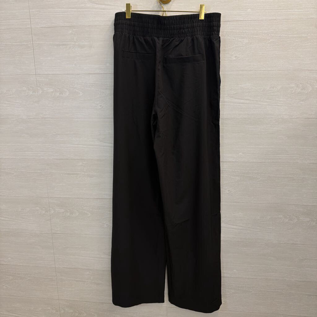 Spanx Black Wide Leg Pull On Pants Large