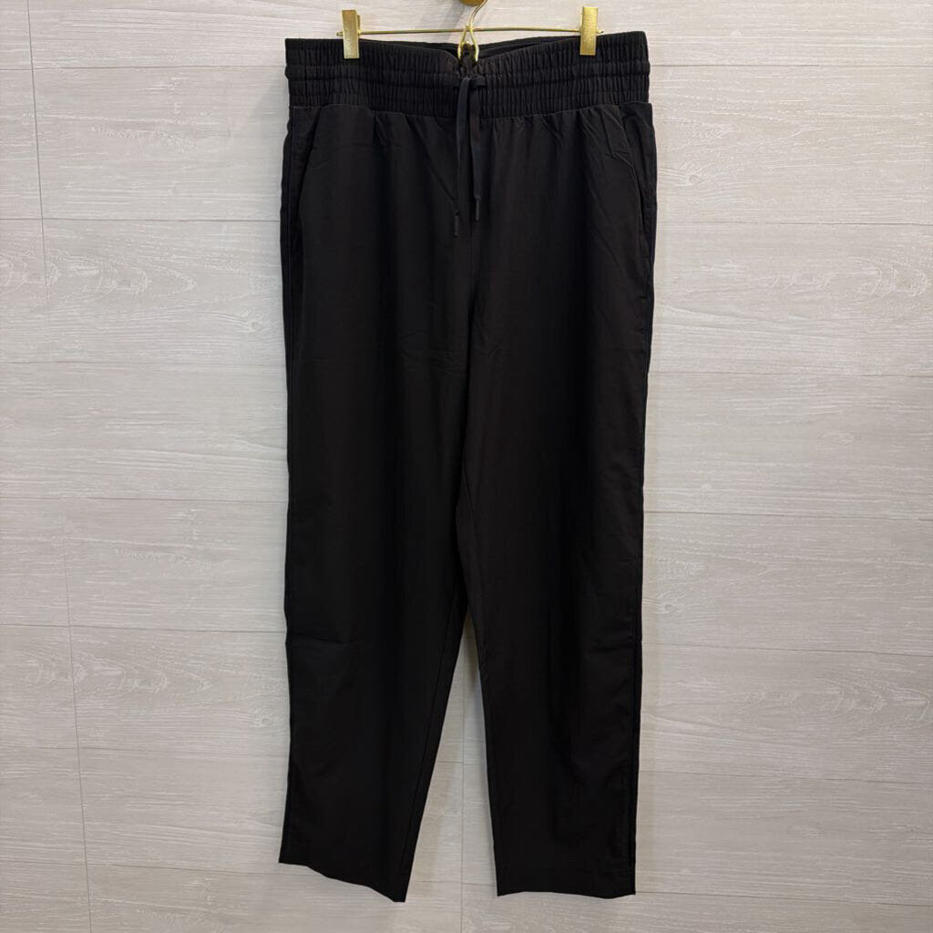 Spanx Black Wide Leg Pull On Pants Large