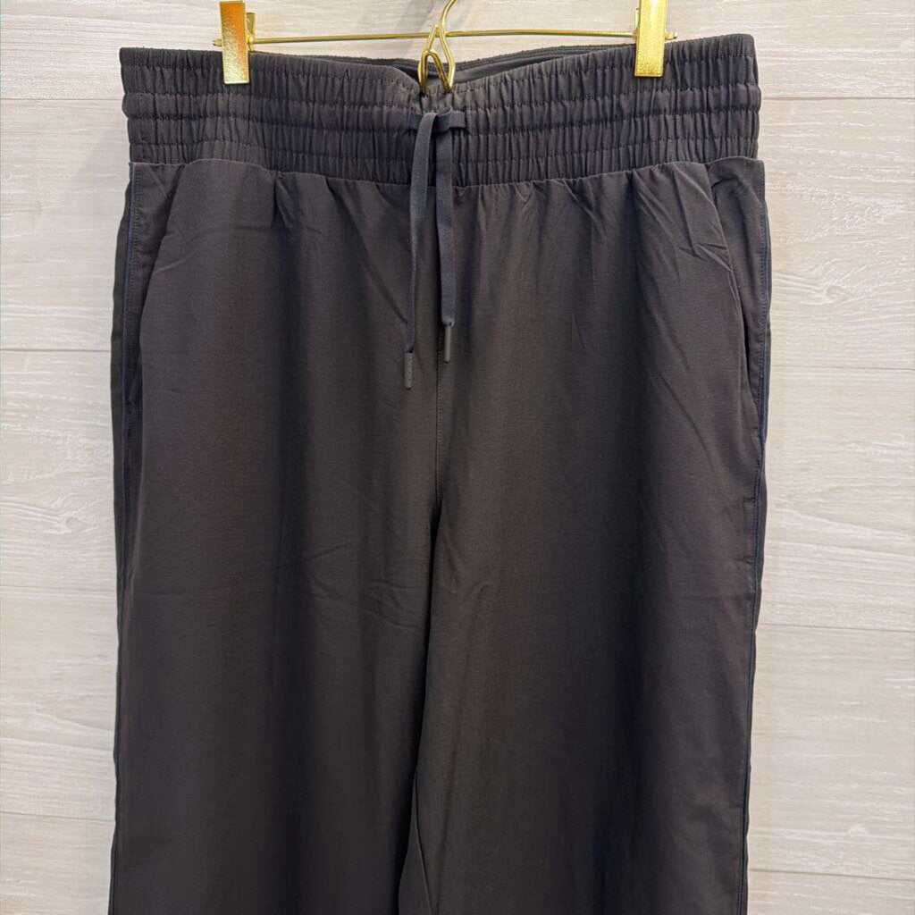 Spanx Black Wide Leg Pull On Pants Large