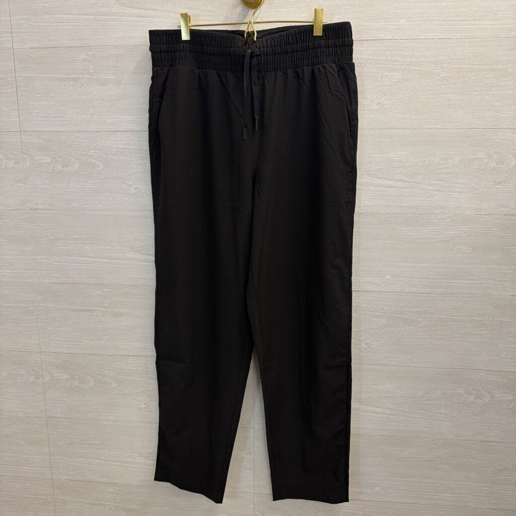 Spanx Black Wide Leg Pull On Pants Large