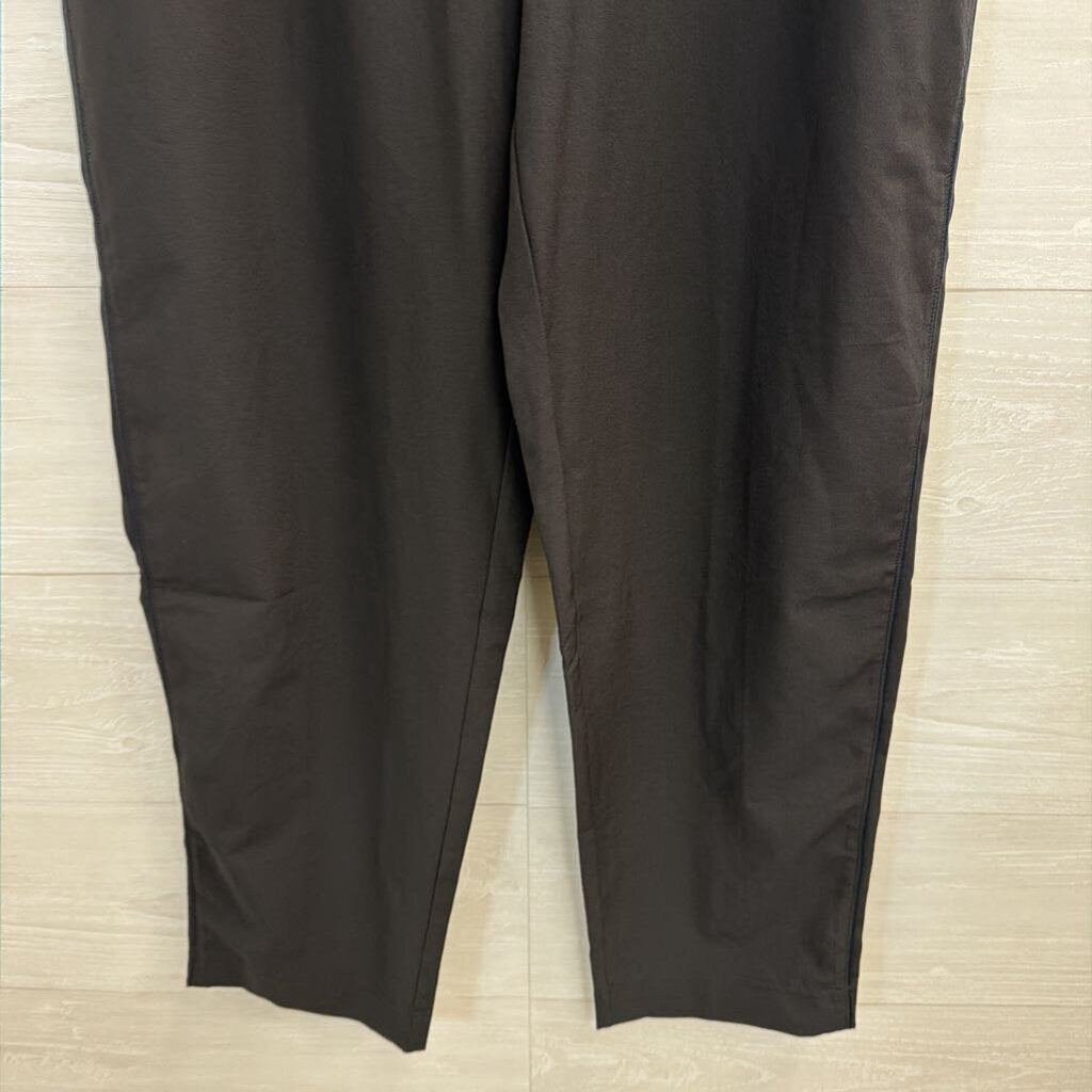 Spanx Black Wide Leg Pull On Pants Large