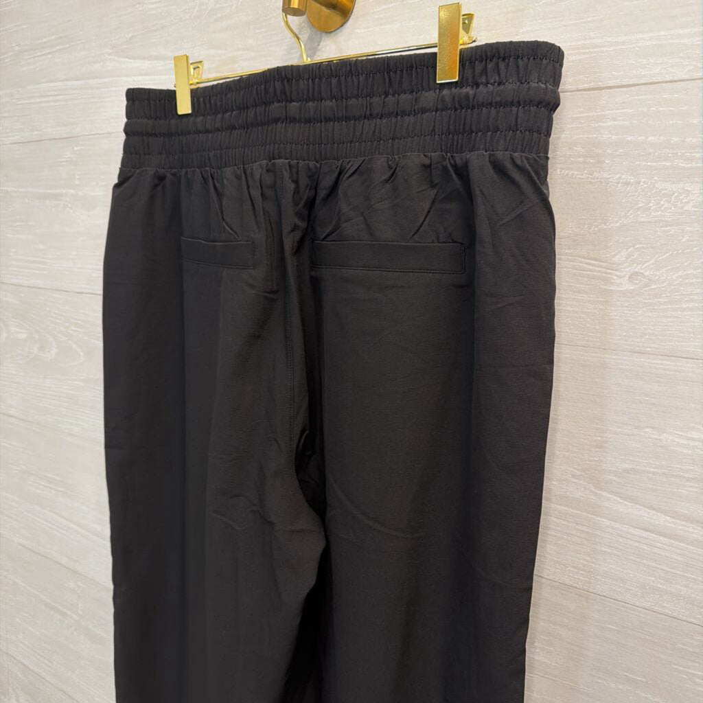 Spanx Black Wide Leg Pull On Pants Large
