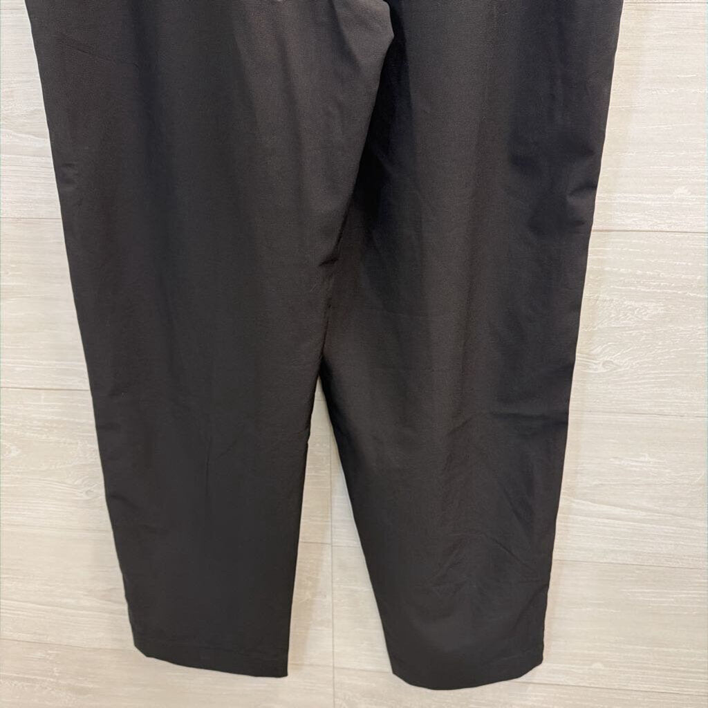 Spanx Black Wide Leg Pull On Pants Large