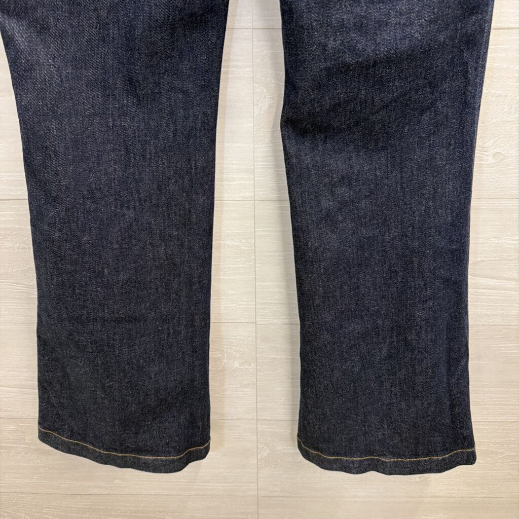 Spanx Dark Wash Flare Leg Pull On Jeans Large
