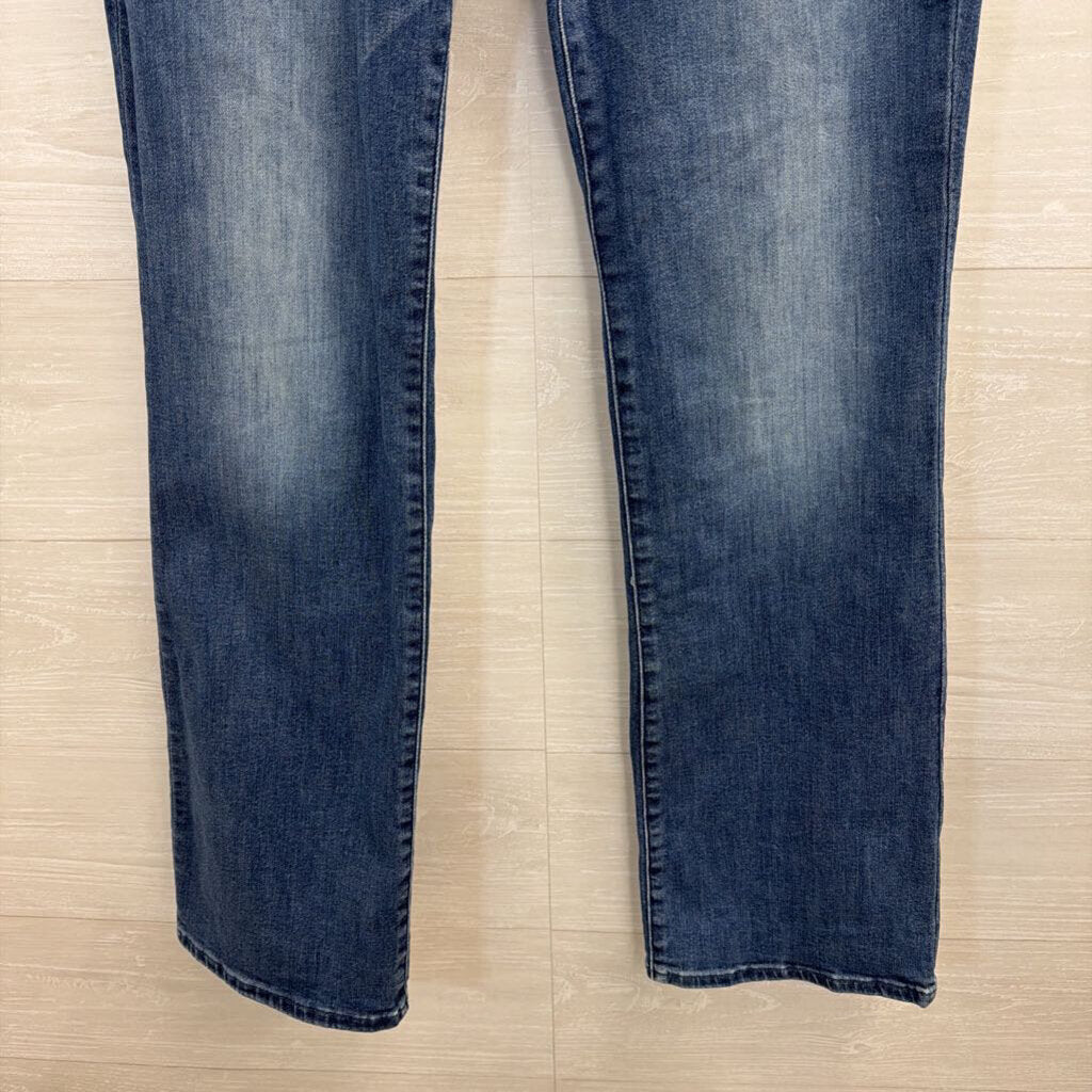 Lucky Brand Medium Wash High Rise Lucky Curvy Boot Jeans 30