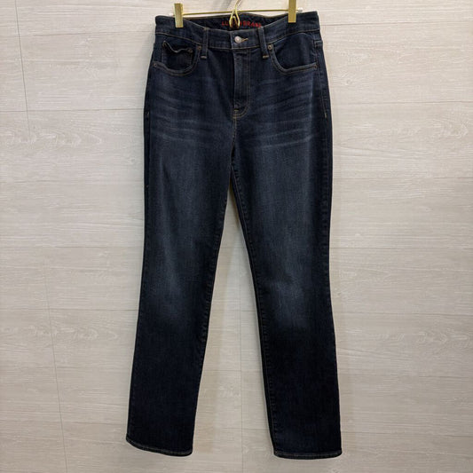 Lucky Brand Dark Wash High Rise Lucky Curvy Straight Jeans 30