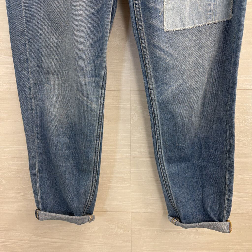 Abercrombie and Fitch Patchwork Boyfriend Straight 27