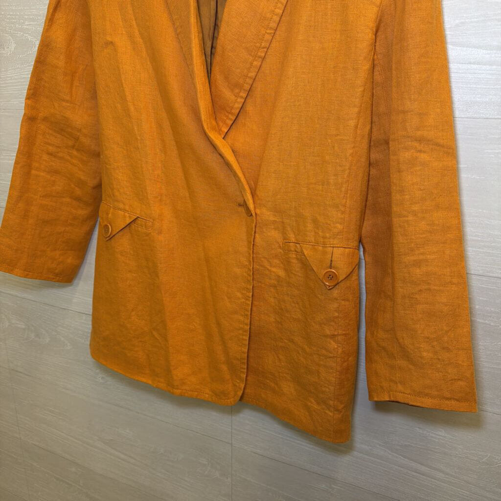 Madewell Golden Yellow Blazer Extra Extra Small