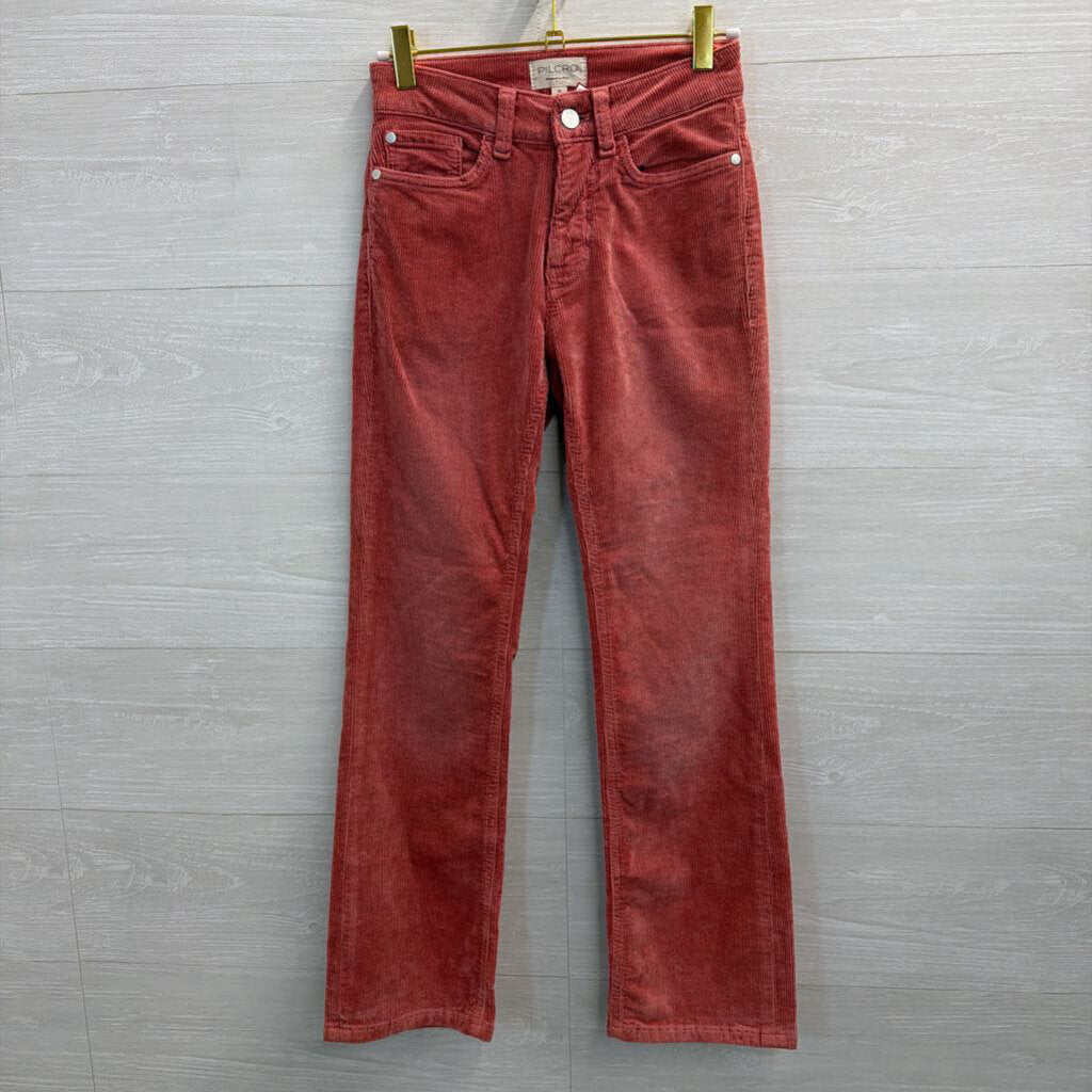 Pilcro Corduroy Straight Pants 24