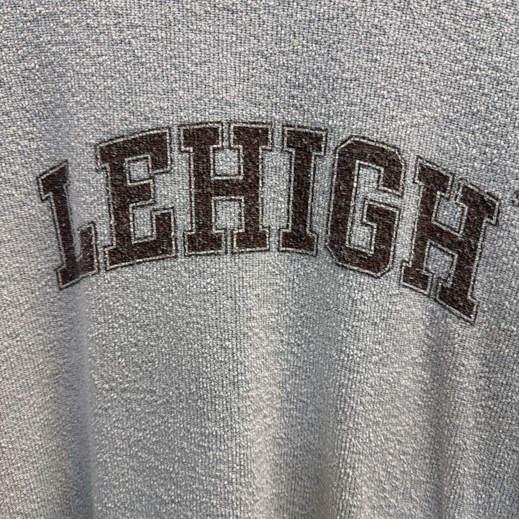 Woolly Threads Grey LEHIGH Textured Long Sleeve Pullover XXL