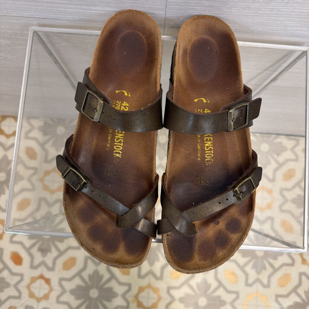 Birkenstock Bronze/ Brown Mayari Sandals 11