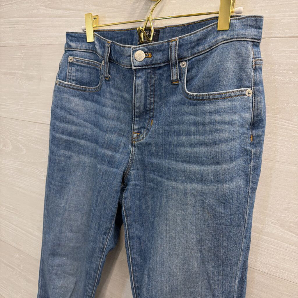J. Crew Slim Boyfriend Medium Wash Jeans 4