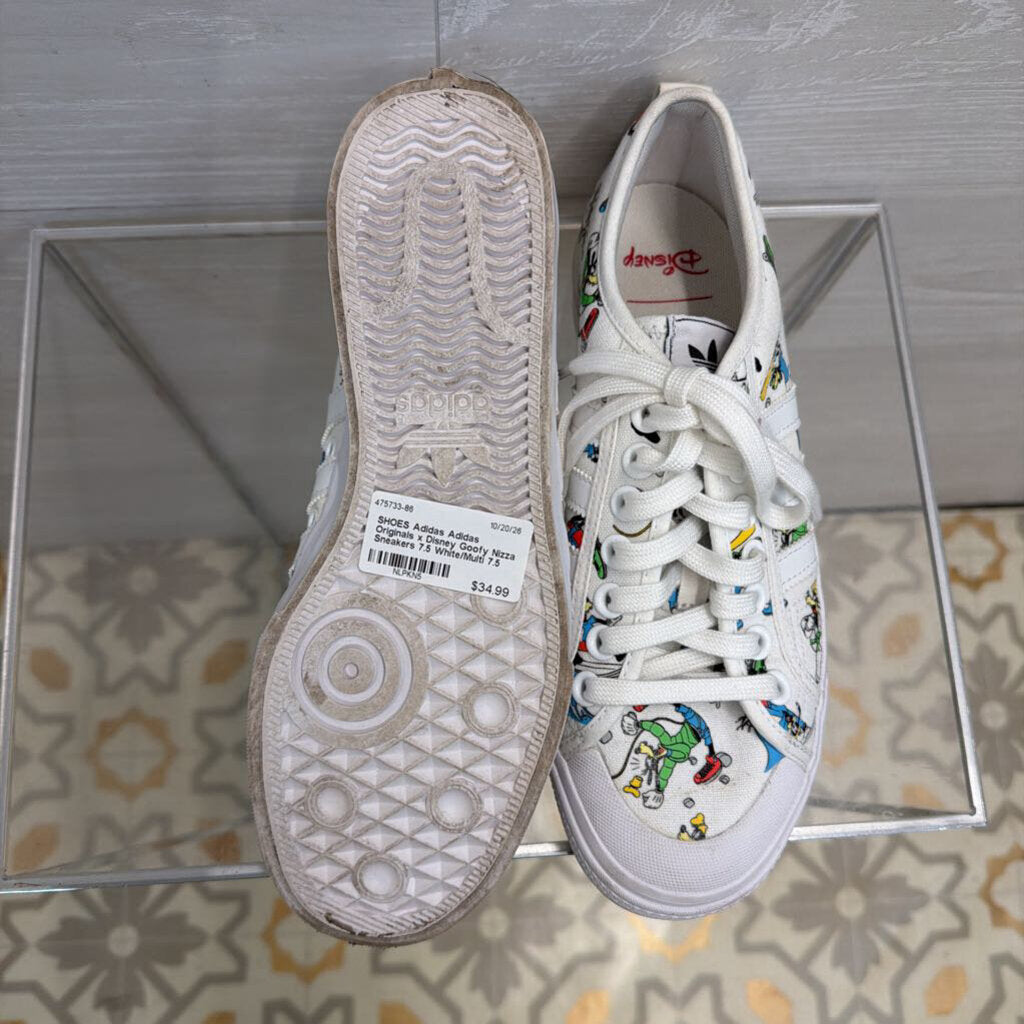 Adidas Originals x Disney Goofy Nizza Sneakers 7.5