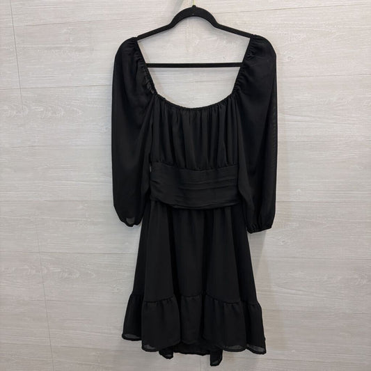 Black Long Sleeve Dress Large