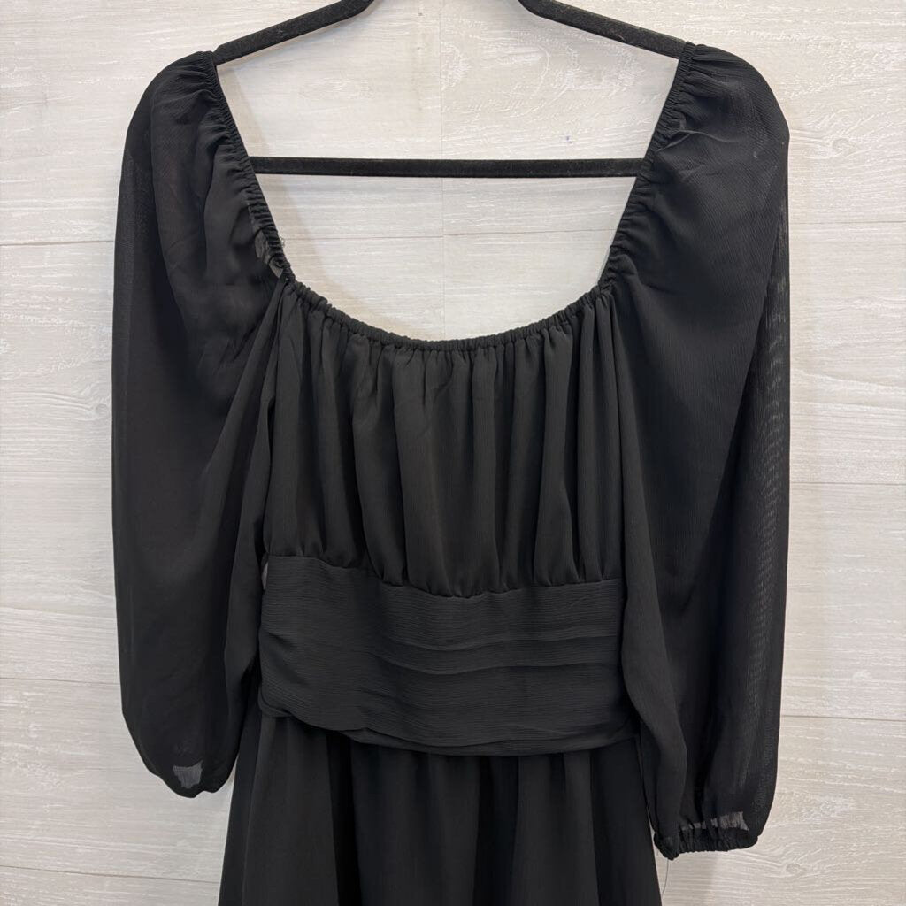 Black Long Sleeve Dress Large