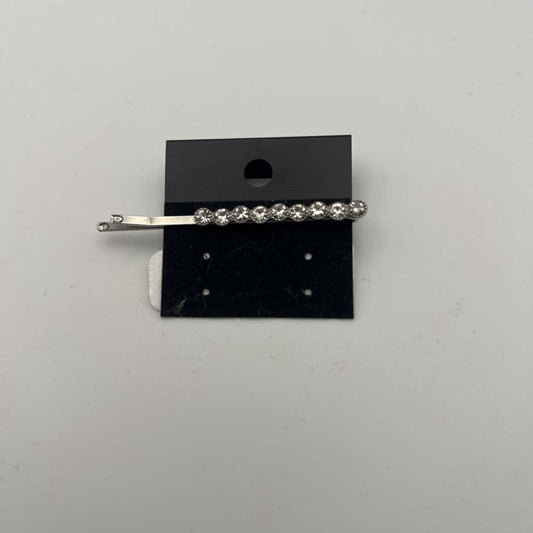 Rhinestone Silver Hair Clip