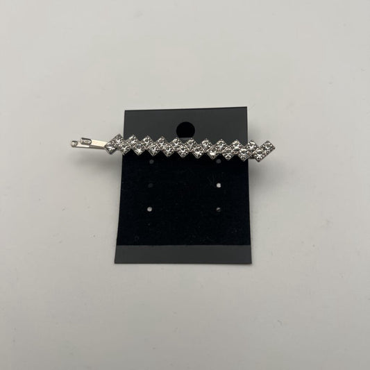 Rhinestone Silver Hair Clip