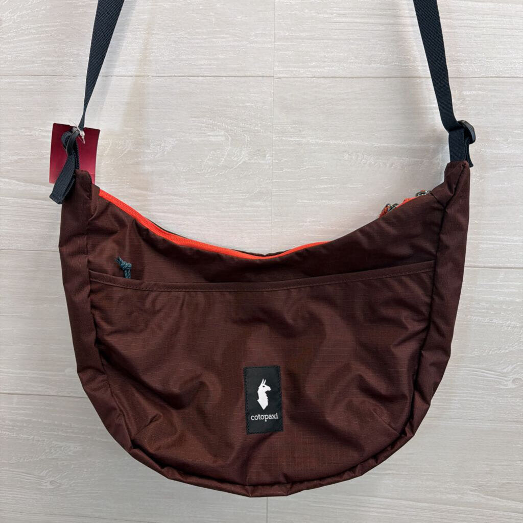 Cotopaxi Burgundy Rust Ripstop Crossbody Bag