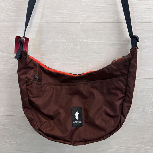 Cotopaxi Burgundy Rust Ripstop Crossbody Bag