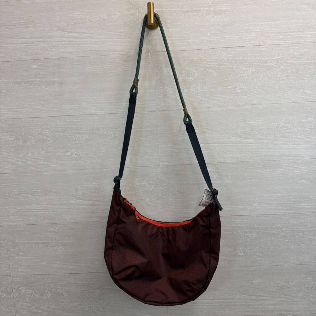 Cotopaxi Burgundy Rust Ripstop Crossbody Bag