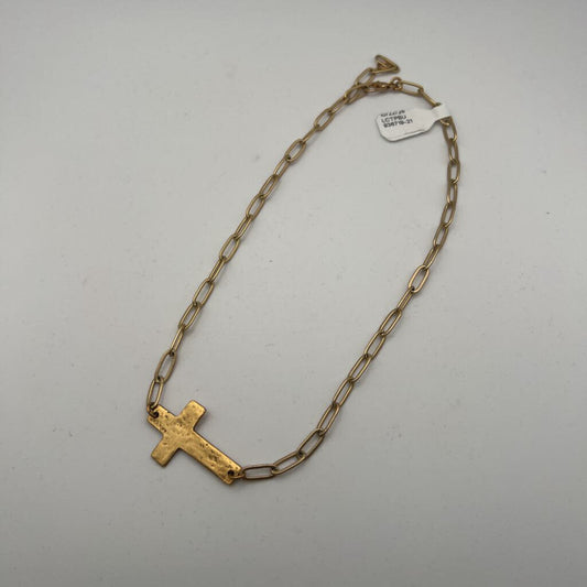 Gold Cross Necklace