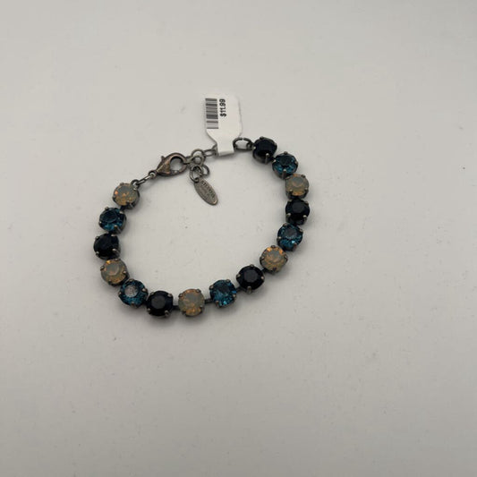Black/ Blue/ White Stone Bracelet
