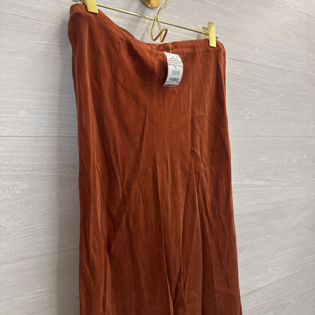 Stateside Burnt Orange Maxi Skirt Medium