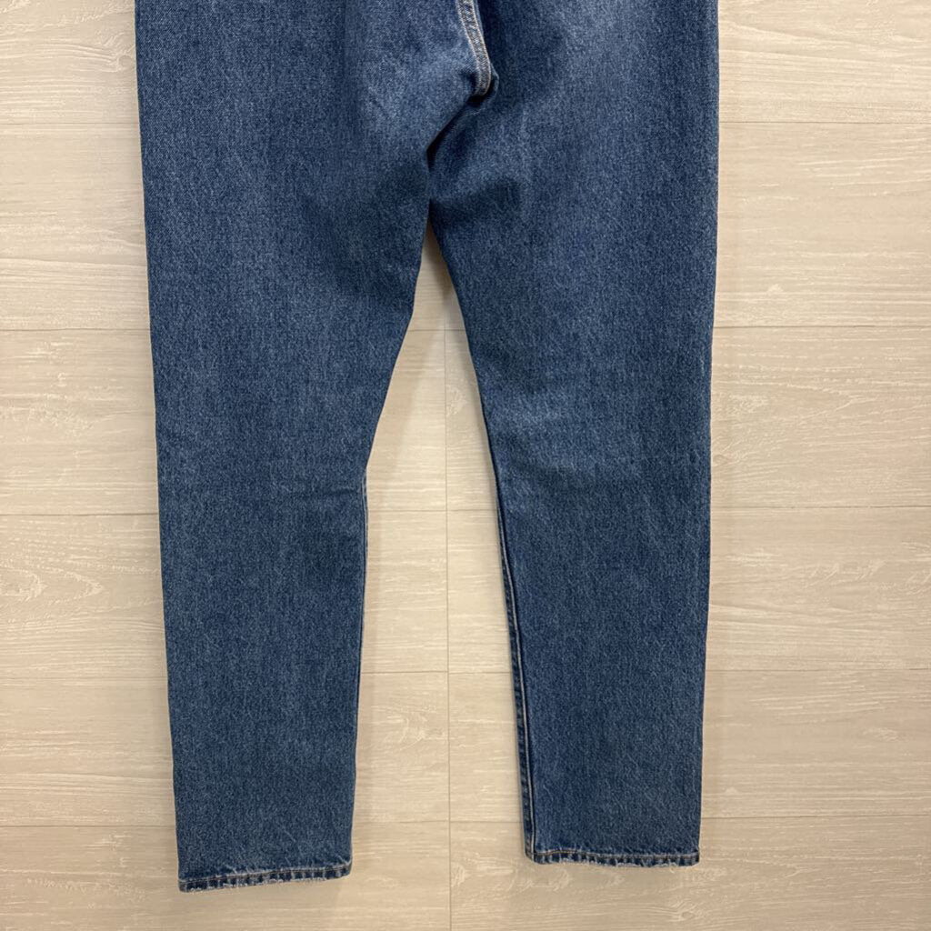 Levi Medium Wash 501 Straight Leg Jeans 30