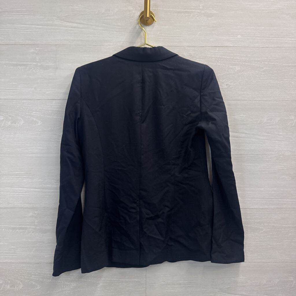 Brooks Brothers Navy 100% Wool Blazer Jacket 4