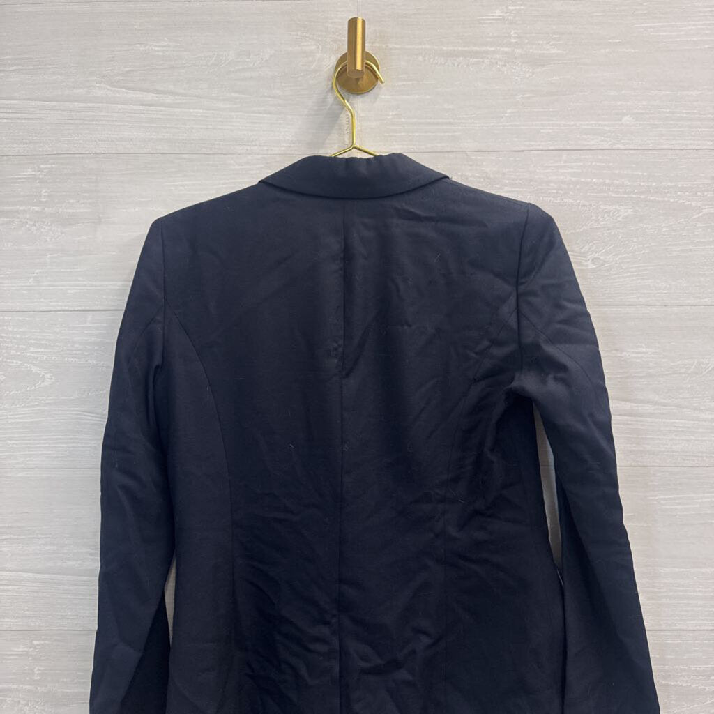 Brooks Brothers Navy 100% Wool Blazer Jacket 4