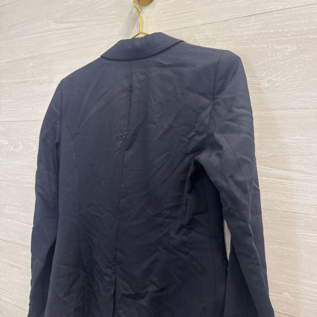 Brooks Brothers Navy 100% Wool Blazer Jacket 4