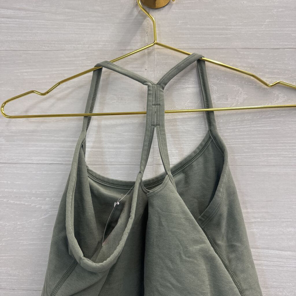 Beyond Yoga Green Soft Cropped Tank Top Large